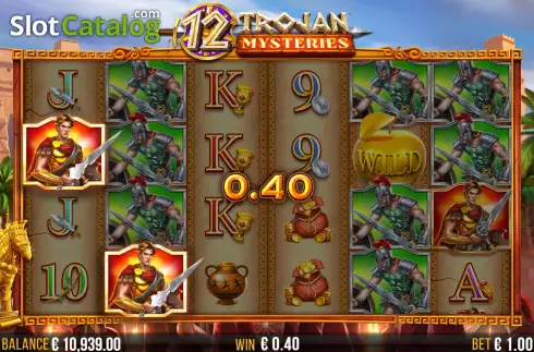 Οθόνη4. 12 Trojan Mysteries Κουλοχέρης