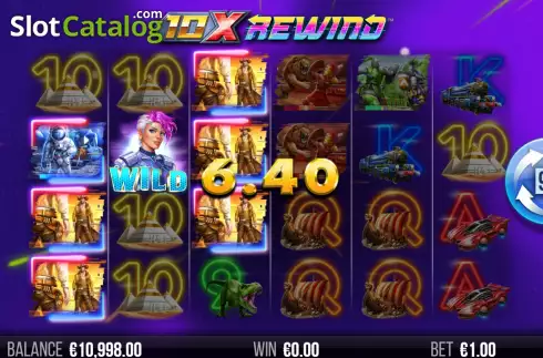 Οθόνη5. 10x Rewind Κουλοχέρης