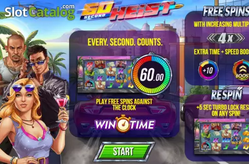 Οθόνη2. 60 Second Heist Κουλοχέρης