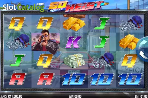 Οθόνη3. 60 Second Heist Κουλοχέρης