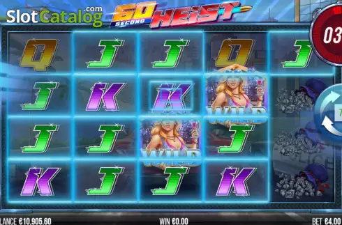 Οθόνη5. 60 Second Heist Κουλοχέρης