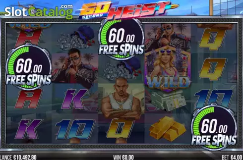 Οθόνη9. 60 Second Heist Κουλοχέρης