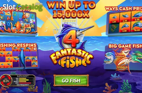 Οθόνη2. 4 Fantastic Fish Κουλοχέρης