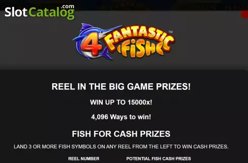 Οθόνη8. 4 Fantastic Fish Κουλοχέρης