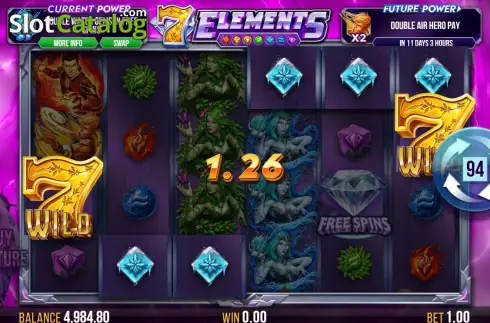 Οθόνη4. 7 Elements Κουλοχέρης