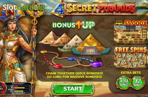 Οθόνη2. 4 Secret Pyramids Κουλοχέρης
