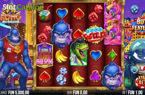 Οθόνη3. 9K Kong in Vegas Κουλοχέρης
