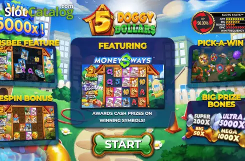 Οθόνη2. 5 Doggy Dollars Κουλοχέρης 