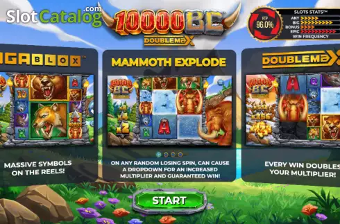 Οθόνη2. 10000 BC DoubleMax GigaBlox Κουλοχέρης