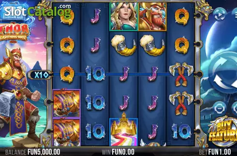 Οθόνη2. 21 Thor Lightning Ways Κουλοχέρης