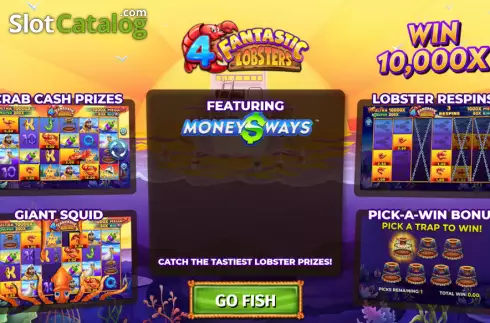 Οθόνη2. 4 Fantastic Lobsters Κουλοχέρης 