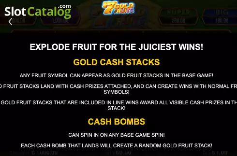 Οθόνη9. 7 Gold Fruits Κουλοχέρης