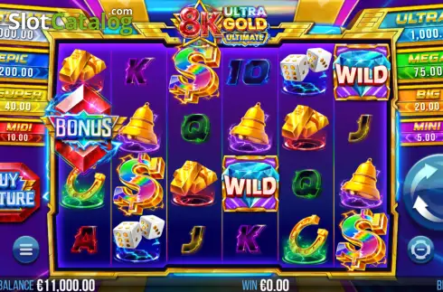 Οθόνη2. 8K Ultra Gold Ultimate Κουλοχέρης
