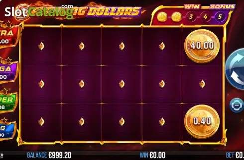 Οθόνη2. 5 Flaming Dollars Κουλοχέρης