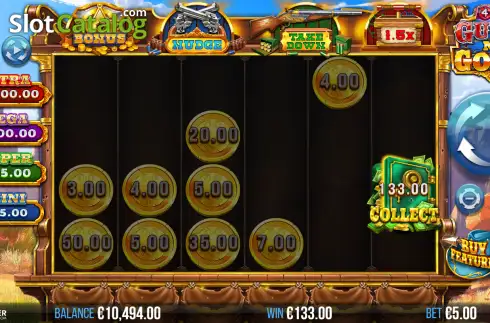 Οθόνη3. 4TP Guns N’ Gold Κουλοχέρης