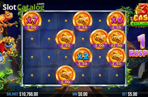 Οθόνη3. 3 Cash Chameleons Κουλοχέρης