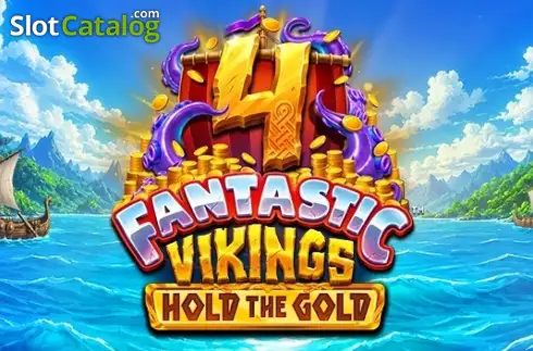4 Fantastic Vikings Hold the Gold Κουλοχέρης 