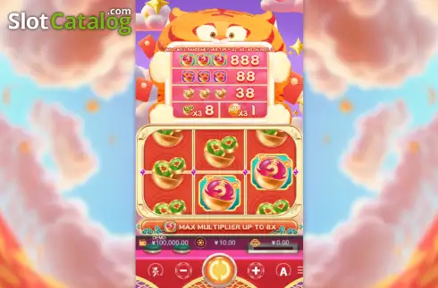 Οθόνη2. Lucky Tiger (5G Games) Κουλοχέρης