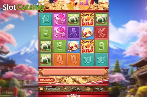 Οθόνη2. Lucky Neko (5G Games) Κουλοχέρης