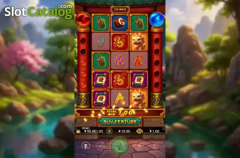 Οθόνη3. Dragon Tiger Showdown Κουλοχέρης