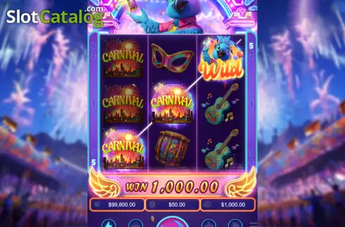 Οθόνη3. Fortune Macaw Κουλοχέρης