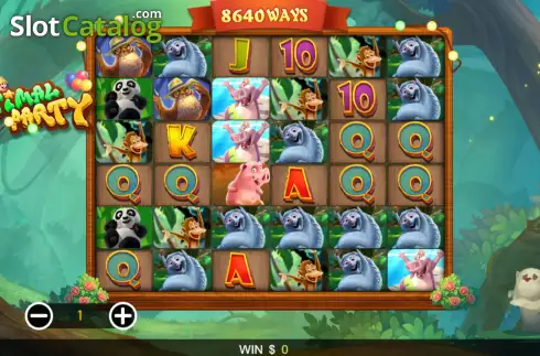 Οθόνη2. Animal Party (759 Gaming) Κουλοχέρης
