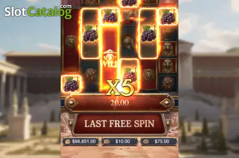 Οθόνη3. Glory of Rome (759 Gaming) Κουλοχέρης