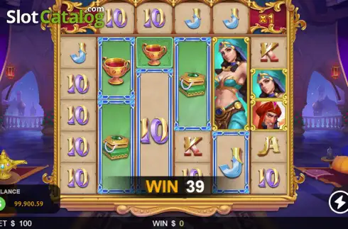 Οθόνη2. Aladdin Fantastic Journey Κουλοχέρης