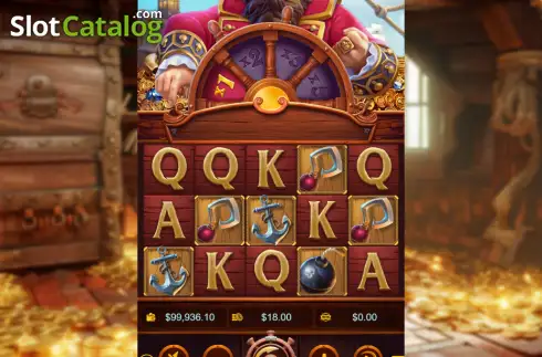 Οθόνη2. Captains's Treasure Κουλοχέρης