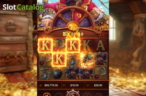 Οθόνη3. Captains's Treasure Κουλοχέρης