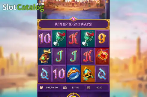 Οθόνη2. Genie's 3 Fortune Κουλοχέρης