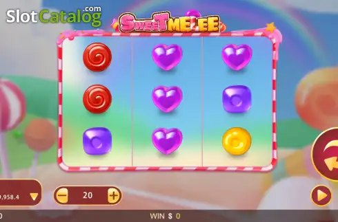 Οθόνη2. Sweet Melee Κουλοχέρης