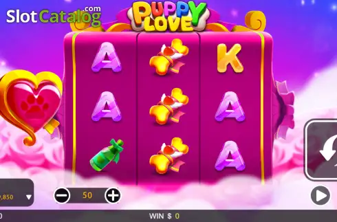 Οθόνη3. Puppy Love (759 Gaming) Κουλοχέρης