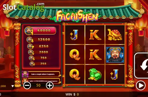 Οθόνη2. Fa Cai Shen (759 Gaming) Κουλοχέρης 