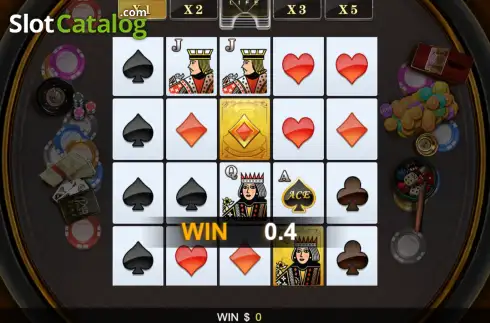 Οθόνη3. Poker Life Κουλοχέρης