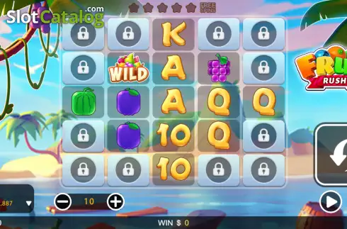 Οθόνη2. Fruit Rush (759 Gaming) Κουλοχέρης