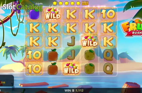 Οθόνη3. Fruit Rush (759 Gaming) Κουλοχέρης