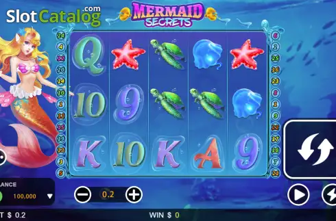 Οθόνη2. Mermaid Secrets Κουλοχέρης
