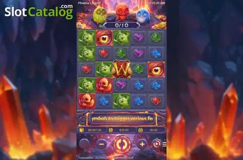 Οθόνη2. Phoenix Legend (759 Gaming) Κουλοχέρης