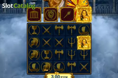 Οθόνη3. Zeus Quest Κουλοχέρης