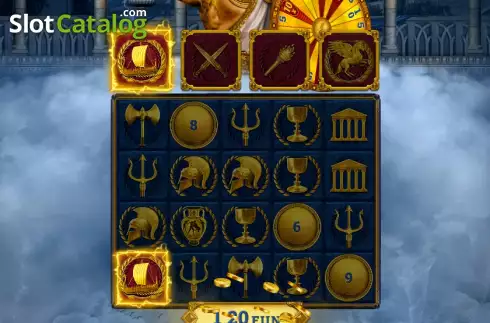 Οθόνη4. Zeus Quest Κουλοχέρης
