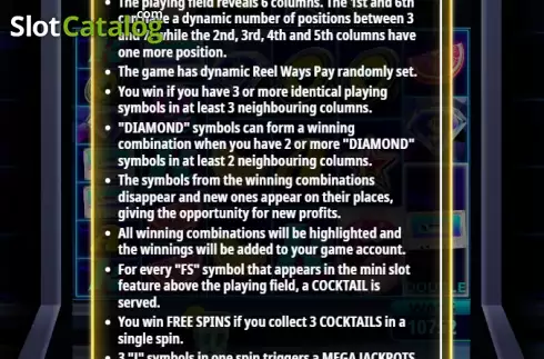 Οθόνη5. Mega Jackpots Disco Κουλοχέρης