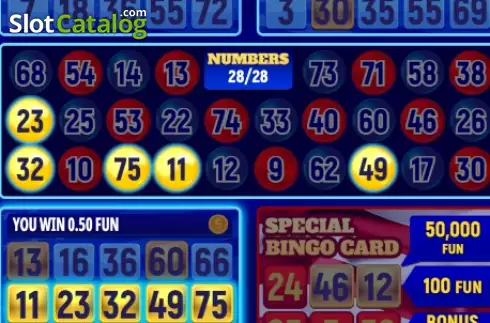 Οθόνη4. The American Bingo Κουλοχέρης
