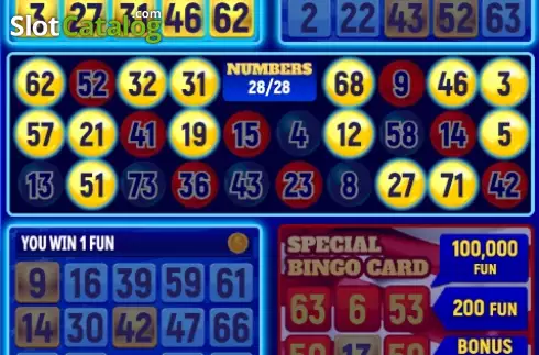Οθόνη5. The American Bingo Κουλοχέρης