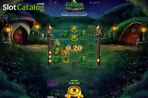 Οθόνη3. Greenhats' Megawins Κουλοχέρης 