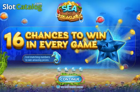 Οθόνη6. Sea of Treasures (7777 Gaming) Κουλοχέρης