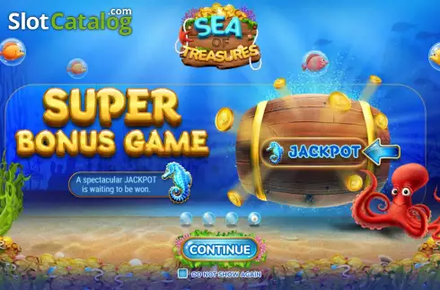 Οθόνη8. Sea of Treasures (7777 Gaming) Κουλοχέρης