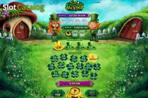 Οθόνη3. Greenhats' Jackpot Κουλοχέρης
