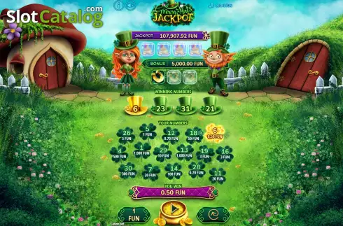 Οθόνη4. Greenhats' Jackpot Κουλοχέρης