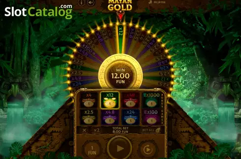 Οθόνη6. Mayan Gold (7777 Gaming) Κουλοχέρης